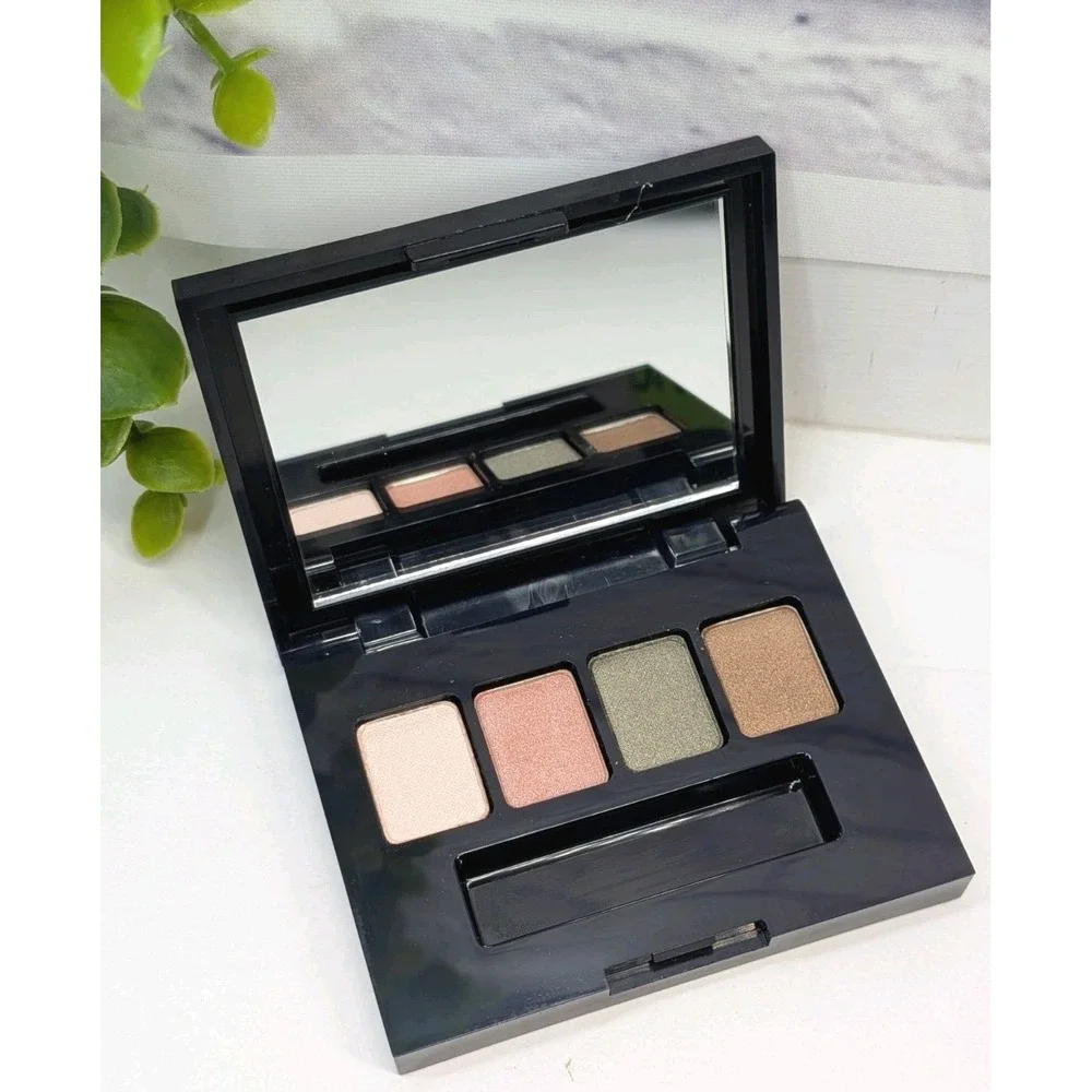 VTG NEW💋Estee Lauder Pure Color Eyeshadow Quad Cinnamon Nude Ivory Enchanted